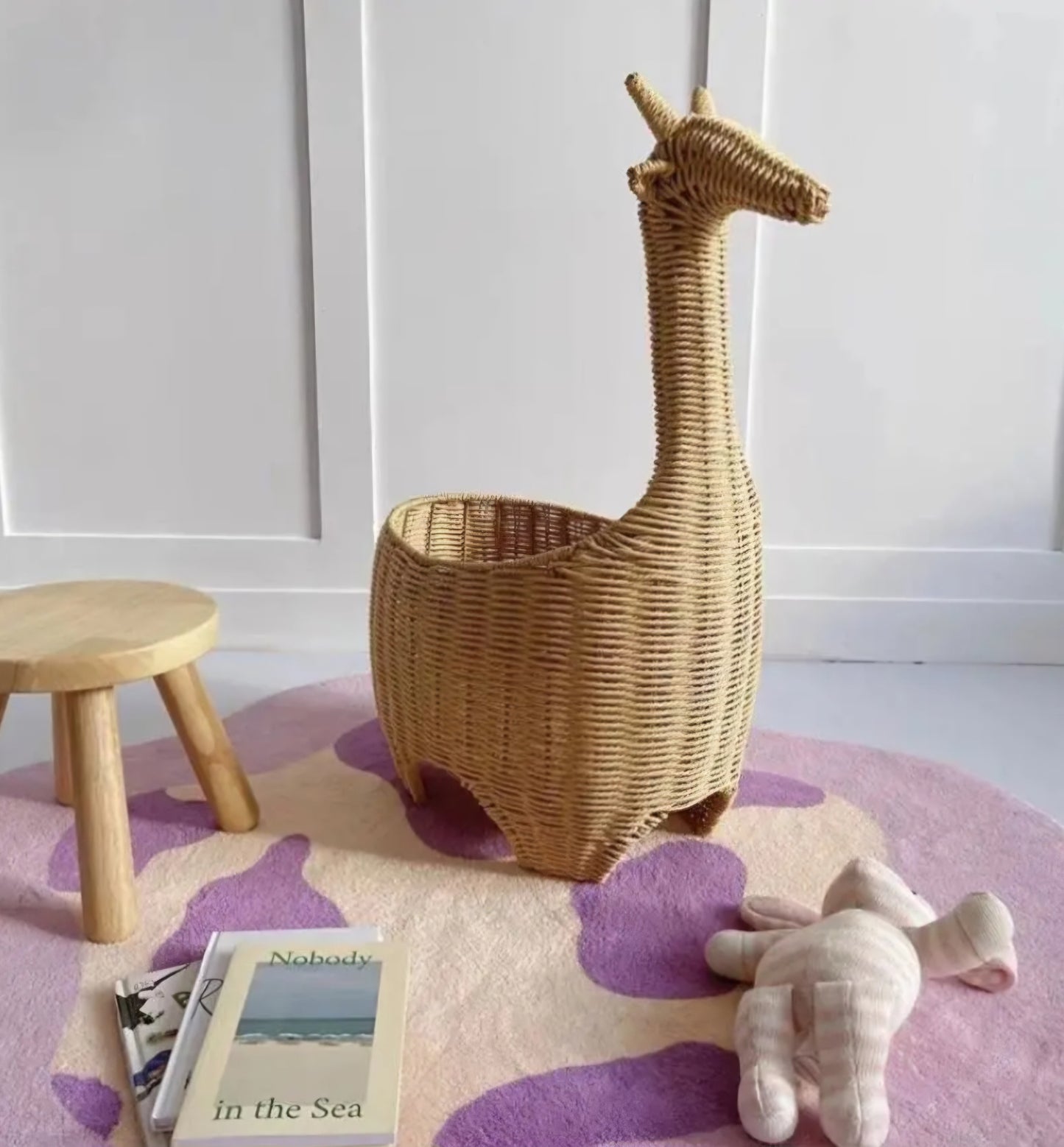 Washable Kraft paper Scratcher/Toy Storage